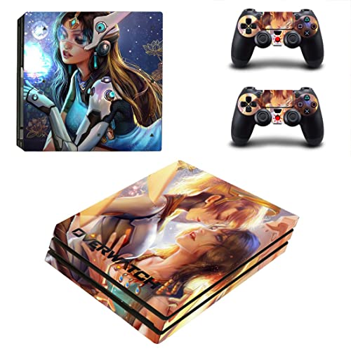 Game VoverWatchc Ashe Bastion Doomfist Hanzo Genji PS4 ou PS5 Skin Skinger para PlayStation 4 ou 5 Console