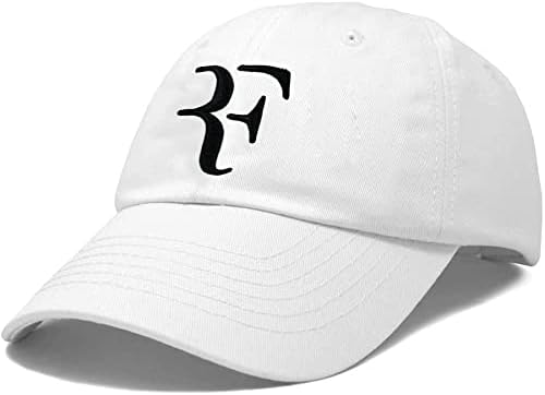 Roger Federer chapéu chapéu bordado Cap mole de beisebol homens e mulheres Caps de tênis ajustáveis