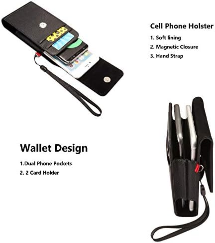 Caixa de telefone protetora Caso de telefone celular de 6,9 ​​polegadas Coldura compatível com