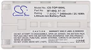 Bateria de substituição para HIOKI LR8410, LR8510, LR8511 Z1007