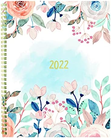 Blueline 2022 Spring Monthly Planner, 14 meses, dezembro de 2021 a janeiro de 2023, Binding Gold Twin-Wire, 11