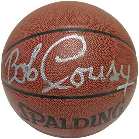Bob Cousy assinou o basquete autografado Boston Celtics PSA/DNA AJ56426 - Basquete autografado