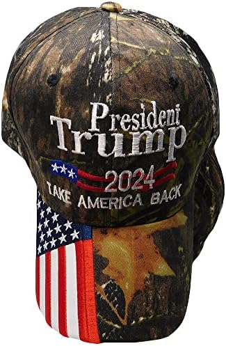 Ventos do comércio Presidente Trump 2024 Retire a América de volta a bandeira da camuflagem de árvore