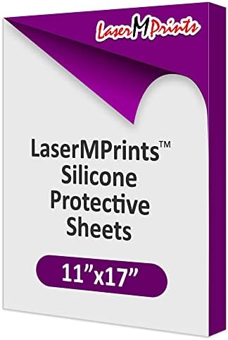 Lasermprints folhas de proteção de silicone fosco 8,5 x 11