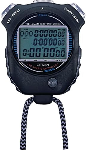Cidadão 058 LC058-A02 Parada à prova d'água com tempo dividido/contagem de ritmo e medição de