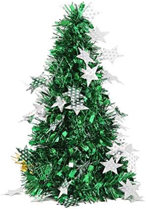Toyvian Mini Christmas Tree 12pcs Pequena árvore de Natal Mini árvore de Natal Árvore Artificial Star Árvore