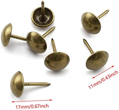 O estofamento da SDTC Tech aborda os móveis de cabeça redonda antigos que unhas de decoração pushpins