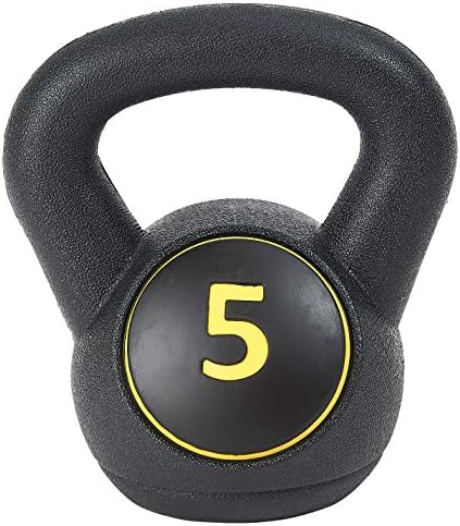 Balancefrom Balance Wide Grip Kettlebell Exercício Conjunto de peso de fitness, vários tamanhos