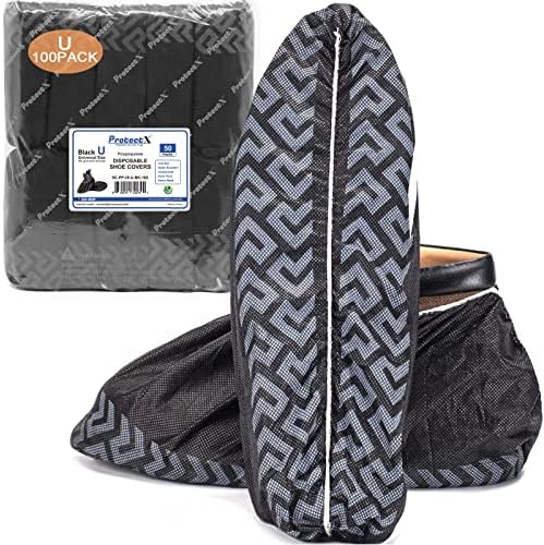 Protectx Premium Disponível Grandes tampas de calçados, tecido de polipropileno não tecido resistente e durável