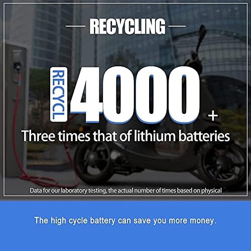 Multinn 3.2V 100Ah Fosfato de ferro de lítio Bateria, Bateria DIY de ciclo profundo, adequado para energia solar/carro elétrico/RV, 8 peças pacote