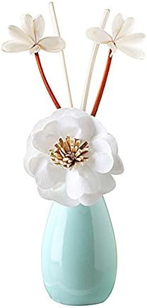 Vaso de aromaterapia - Não é necessário aquecer o difusor de aroma de cerâmica, aromaterapia Rattan Flower