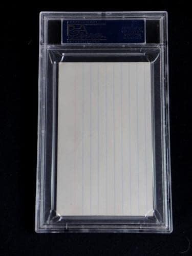 Vince DiMaggio PSA/DNA Sinalizado Cartão de Índice Autograph Baseball - MLB Cut Signatures