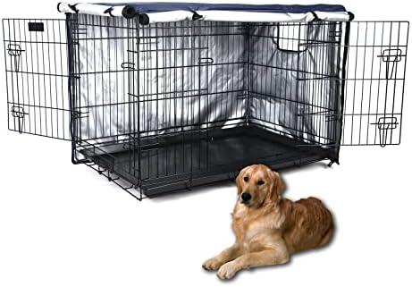 Capa de caixa de cães x-shuan, capa de gabinete de cães à prova d'água e durável 420D