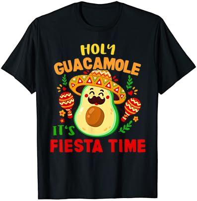 Guacamole Cinco de Mayo Presente de Fiesta mexicana | Camiseta de mens e mulheres