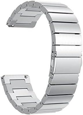 KUAIKUAI BAI SHI WU Moda Aço inoxidável Relógio de aço para Fitbit para Versa Smart Watch Substituição