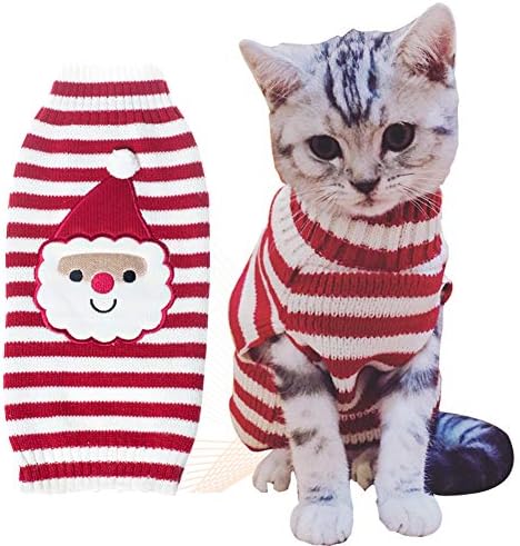 Bobibi Cat Sweater Christmas Papai Noel