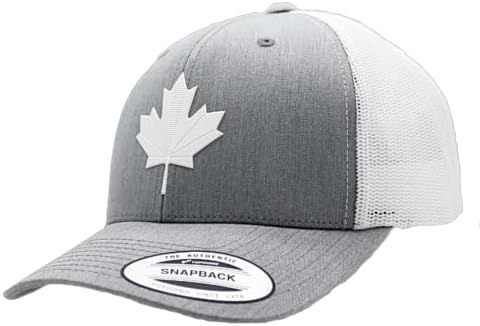 O Chapéu Caminheiro 3D Patch Patch Premium do Pride Canada, Snapback Cap artesanal nos EUA com