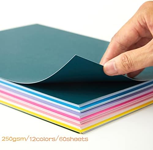 Cardstock colorido cores variadas linho verde papel de carteira texturizada papel para fazer cartões de scrapbook