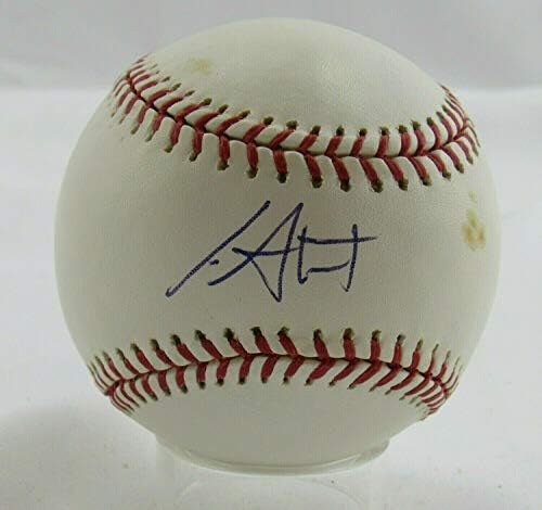 Ian Stewart assinou o Autograph Autograph Rawlings Baseball B98 - Bolalls autografados