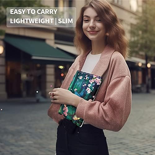 Galaxy Tab A7 Lite 8.7 Caso 2021, Butterly Sakura Flor Forest Projetado para Samsung Tab A7 Lite Case, Jycuhtcl