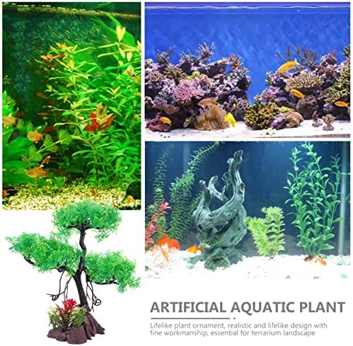 Plantas artificiais IPEPToom Plantas artificiais Plantas de aquário Plantas de peixe Plantas de peixes Plantas