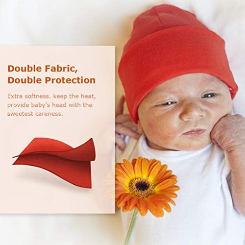 DRESHOW BQUBO 8 pacote unissex Baby Beanie Hat infant