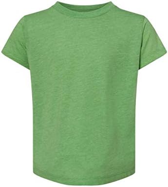 Bella Canvas Toddler TriBlend S-Sleeve T-shirt 4t Green TriBlend