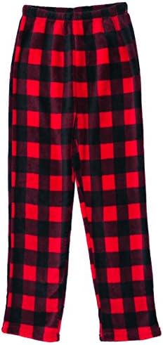Príncipe do Sono Sleep Plush Pijama Pants - PJs de lã para meninos
