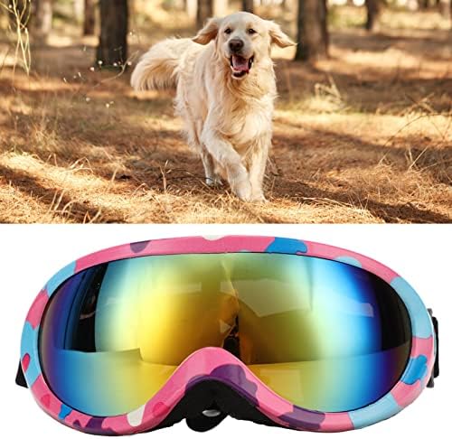 Óculos de sol para cães, óculos de cães de copos de animais de estimação Proteção UV Prova à prova de vitória
