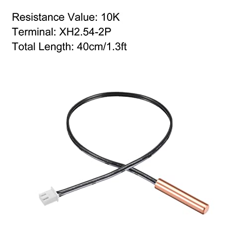 Proble de termistor NTC do Rebaste 10K 1,3 pés à prova d'água da sonda de sensor de cobre, [para