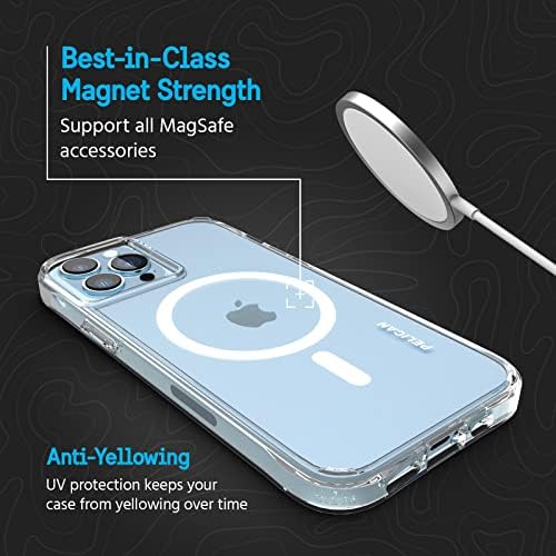 Pelican iPhone 13 Pro Case com protetor de tela [Compatível com MagSafe] [Proteção por queda de 10 pés de