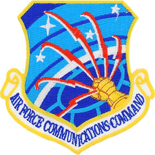 Comando de Comunicações da Força Aérea dos Estados Unidos Patch bordados, com adesivo de ferro em