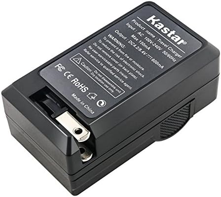 Substituição do carregador de bateria KASTAR para Fujifilm NP-40 NP-40N, Pentax D-Li8 D-Li85, Kodak KLIC-7005,