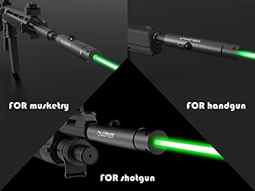 Kit de mira profissional de mira a laser Múltiplo de calibre, Green Bore Sighter Atualizado com 30 adaptadores