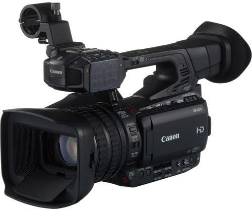 Canon XF205 Definição de alta definição 1080p Camecorder, 20x Zoom óptico, tela OLED de 3,5 , Wi-Fi, HDMI/Ethernet/HD-SDI/3G-SDI