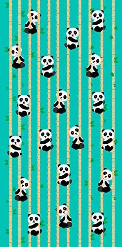 Coleção Bahia por Dohler Panda Toalha de Velor Brasileira 30x60 polegadas