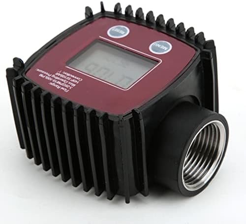 Sensor de fluxo líquido de água de 10-100L/min, K25 1 polegada Frea interna Display DisplayMeter Flowmeter,