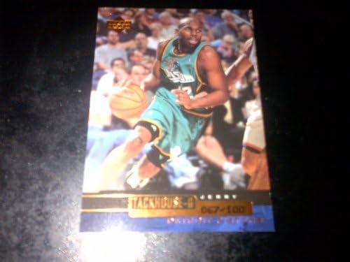 1999-2000 NBA Upper Deck Exclusivos Jerry Stackhouse 38 Card Edição limitada 067/100! Brooklyn Nets,