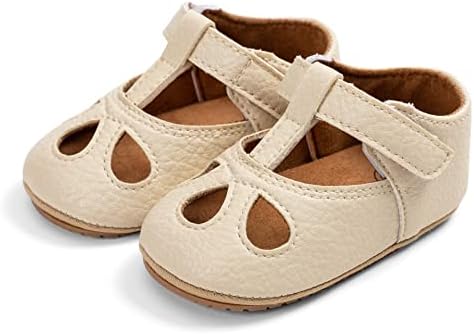 Gaisummi Baby Girls Sapatos infantis estilo mary jane aparts não deslizam sandálias de sola mole criança