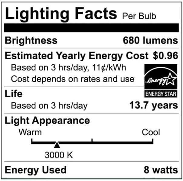 LED EcoSmart de 65 watts BR30 BR30 LED LUDE LED BRANCO BRILHO, 12 CONTA