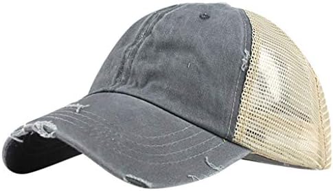 Sarraça unissex Ajustável Papai Capéu vintage Lavado Hat de beisebol de baixo perfil Capinho de