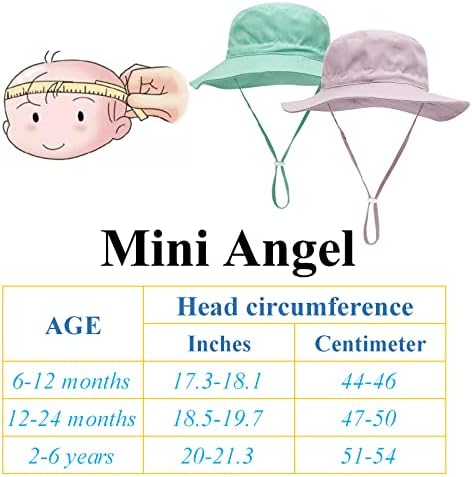 Baby Sun Hat Kids Summer UPF 50+ Sun Protection Hat Beach Brim Hat Hat Hat Bucket para criança