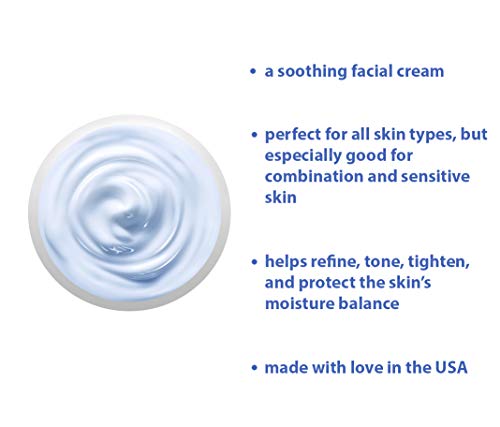Creme Raya Azulen | Creme de rosto hidratante dia e noite para combinação e pele sensível |