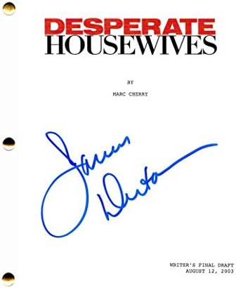 James Denton assinou autógrafo - Desperate Housewives Pilot Script - Eva Longoria, Teri Hatcher, Felicity