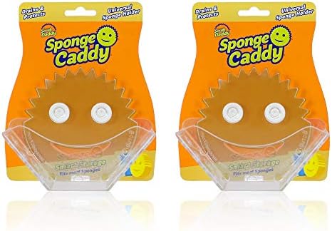 Scrub Daddy Sponge Solder - Sponge Caddy- Suportes de esponja de sucção, organizador de pia para cozinha