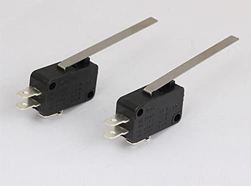 50pcs MicroSwitch Sensitive Switches 3pins impermeabilizados 250V 15A Longo Handel