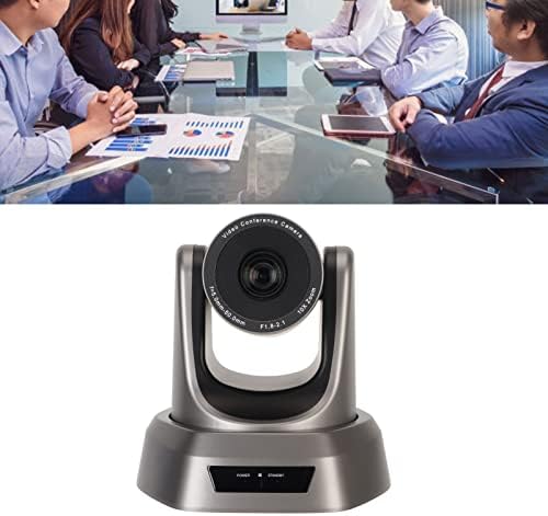 Câmera Botegra USB PTZ, lente rotativa HD 1080p Câmera de reunião pré -posição 3 Métodos de instalação