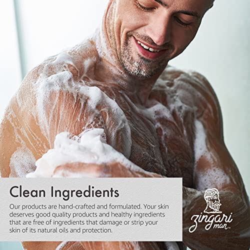 Zingari Man The Nomad Bath Soap - Sabão facial de limpeza para homens - sabão para corpo, rosto, limpador facial,