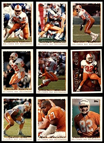 1995 Topps Tampa Bay Buccaneers quase completos do Tampa Bay Buccaneers NM/MT Buccaneers