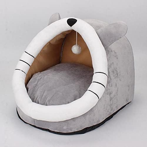 Petsola Pet Dog Bed Kitten House Warm Small Soft Dog House,